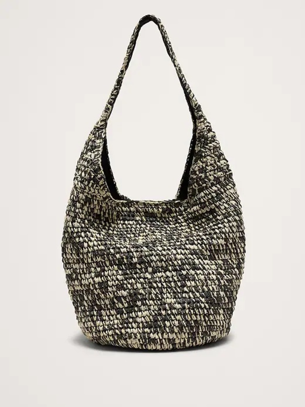 Banana Republic Marled Raffia Tote Bag